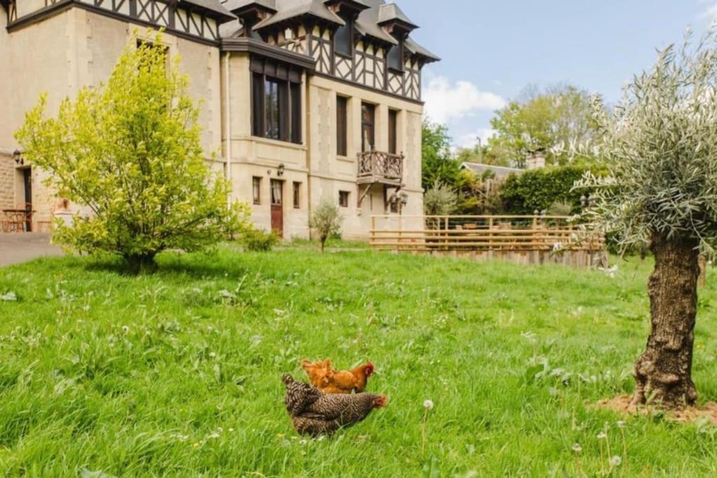 Villa Le Manoir Du Val Douvres-la-Délivrande Esterno foto