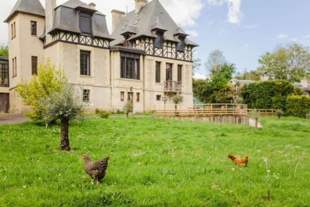 Villa Le Manoir Du Val Douvres-la-Délivrande Esterno foto