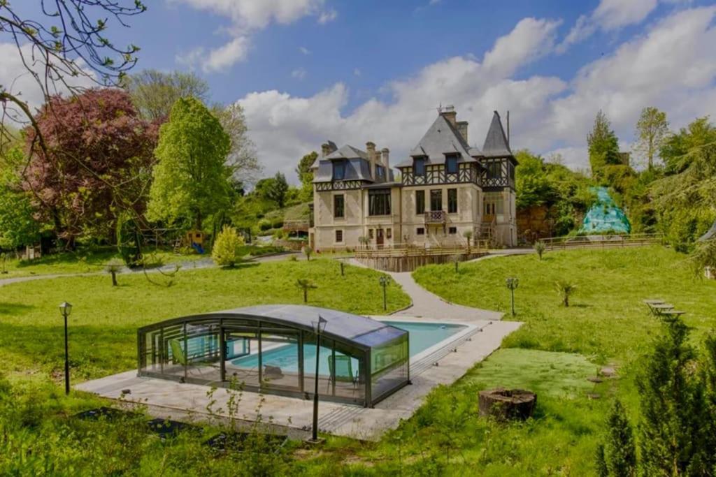 Villa Le Manoir Du Val Douvres-la-Délivrande Esterno foto